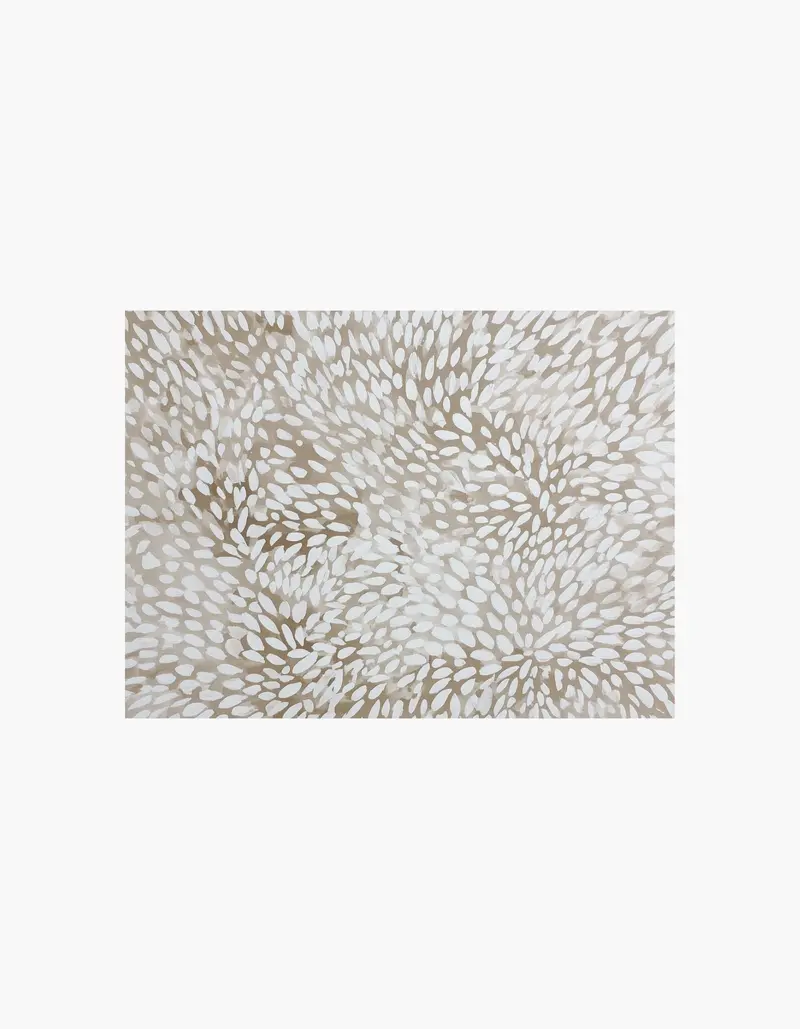 Abstract Beige Pattern Poster