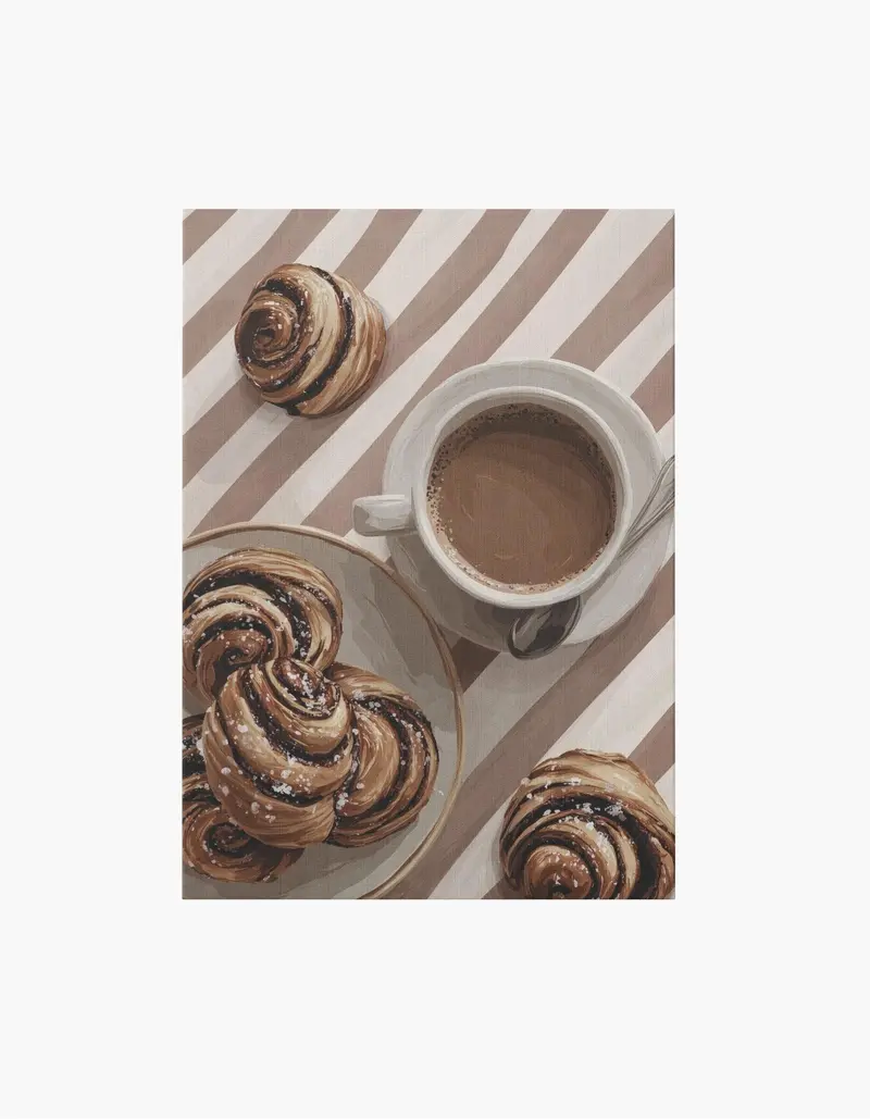Coffee & Cinnamon Canvas