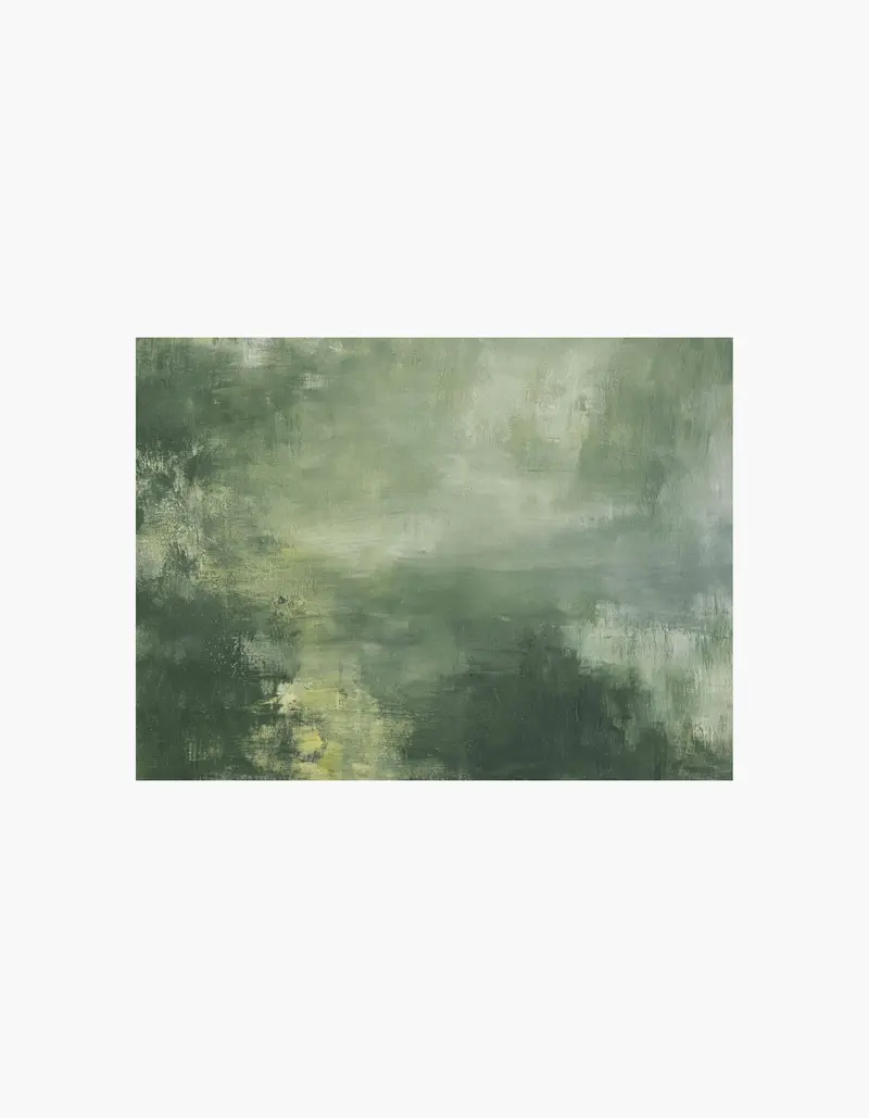 Green Reflection Poster