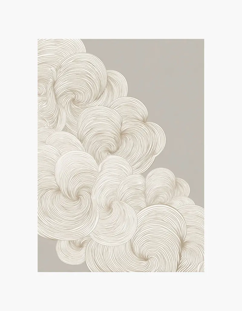 Swirl Forms Poster
